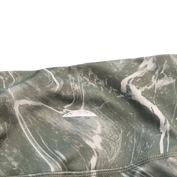 EARTH YOGA Green Marble Athletic Legging W/Pockets Size M - Picture 5 of 8